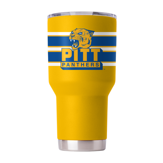 Pittsburgh College Vault 30oz Yellow Tumbler