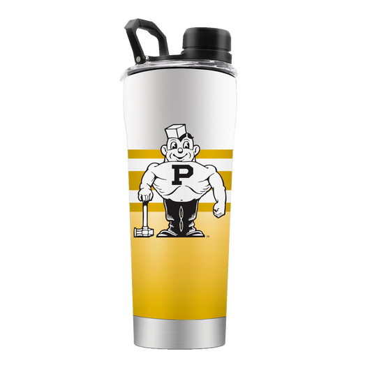 Purdue College Vault Stainless Steel Shaker