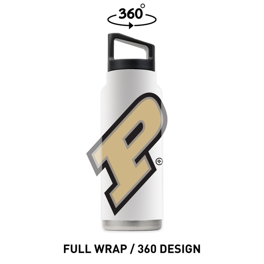 Purdue 40oz White Bottle