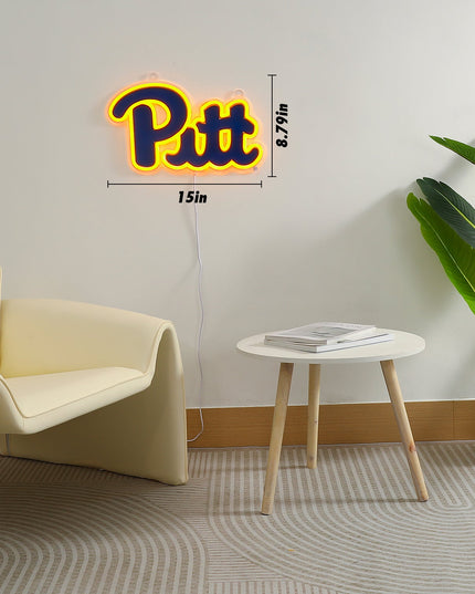 Pitt Panthers LED Neon Sign