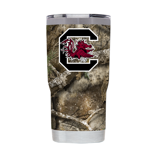 South Carolina 20oz Realtree Camo Tumbler