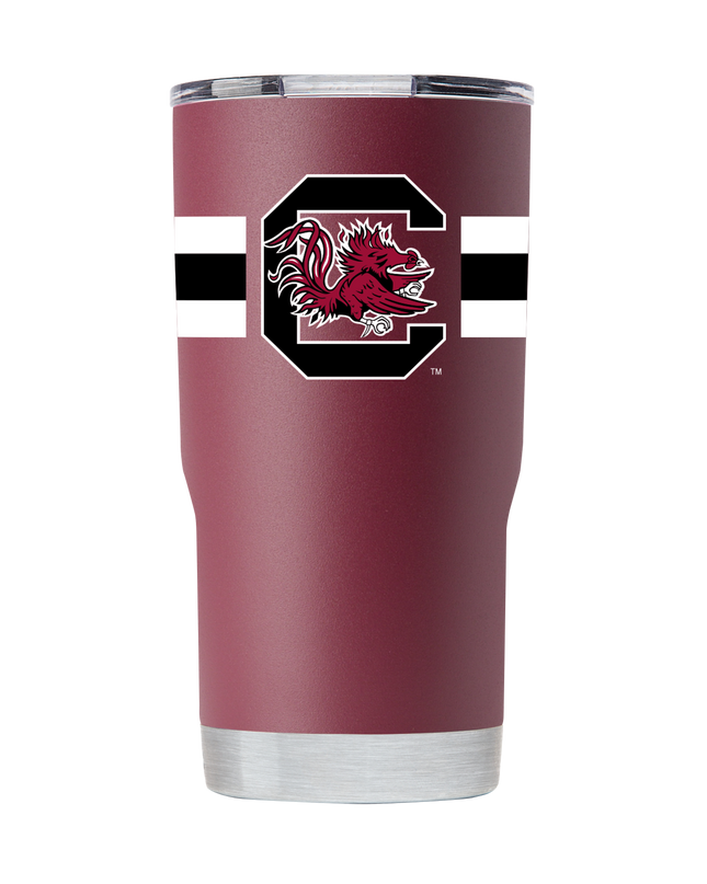 South Carolina 20oz Garnet Tumbler w- Stripes