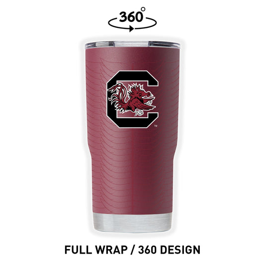 South Carolina 20oz Garnet Full Wrap Tumbler