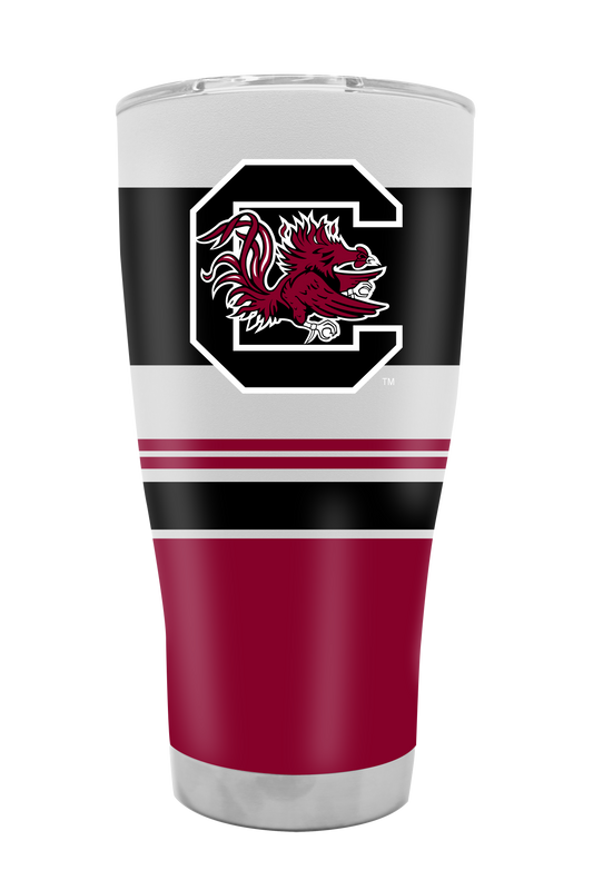 South Carolina 30oz Stripe Tumbler