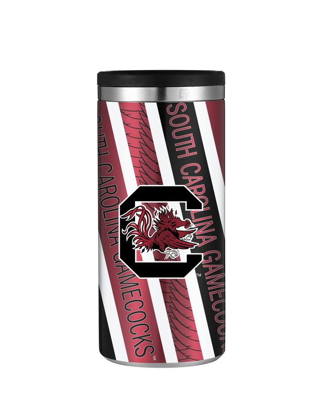 South Carolina Stainless Steel Skinny Can Koozie