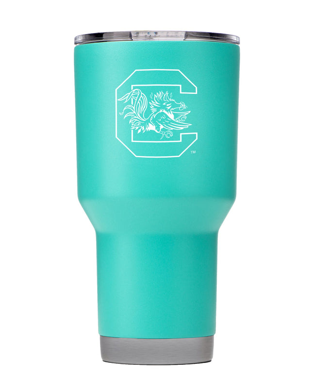 South Carolina 30oz Teal Tumbler