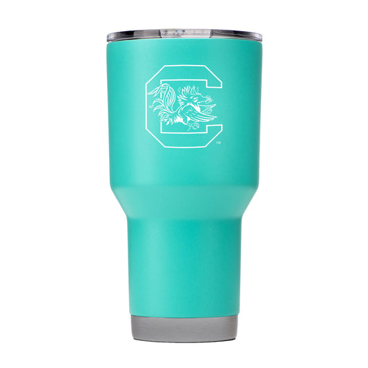 South Carolina 30oz Teal Tumbler
