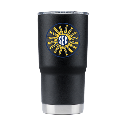 SEC Collection 20oz Black Tumbler