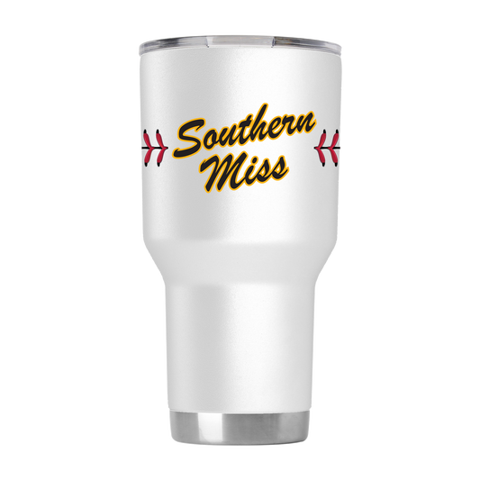 Southern Miss 30oz Baseball Tumbler