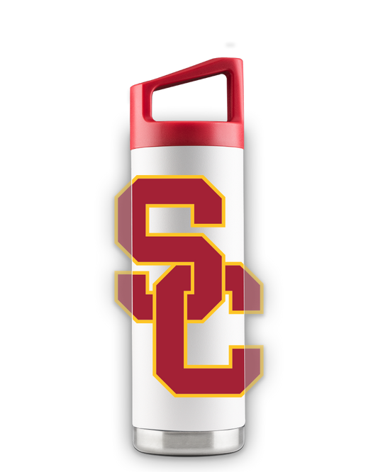 Southern California 16oz White Youth Bottle