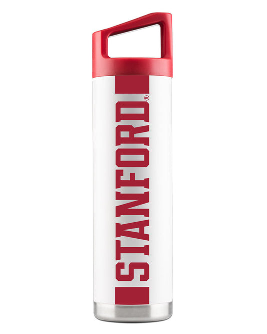 Stanford Cardinals 22oz White Bottle
