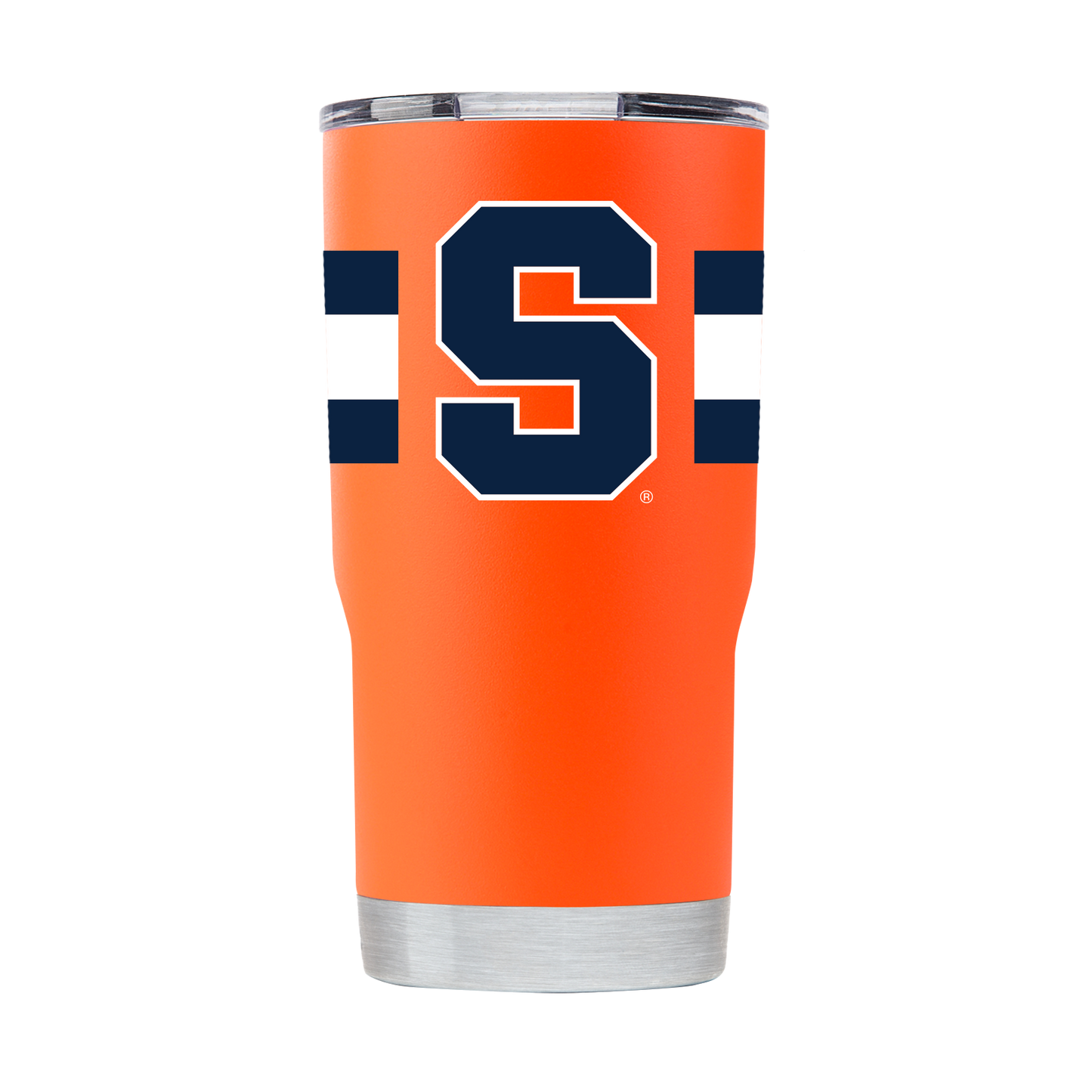 Syracuse 20oz Orange Tumbler w- Stripes