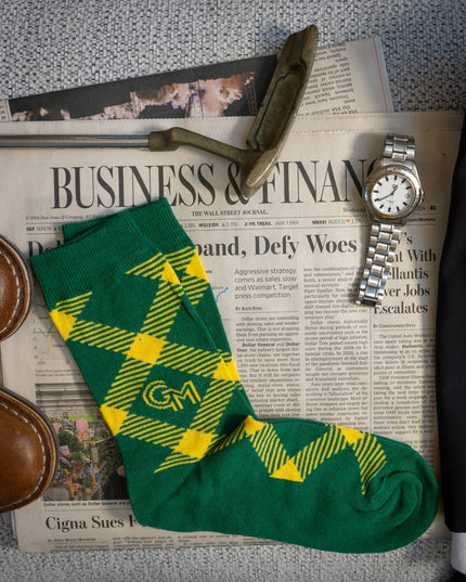 George Mason Socks