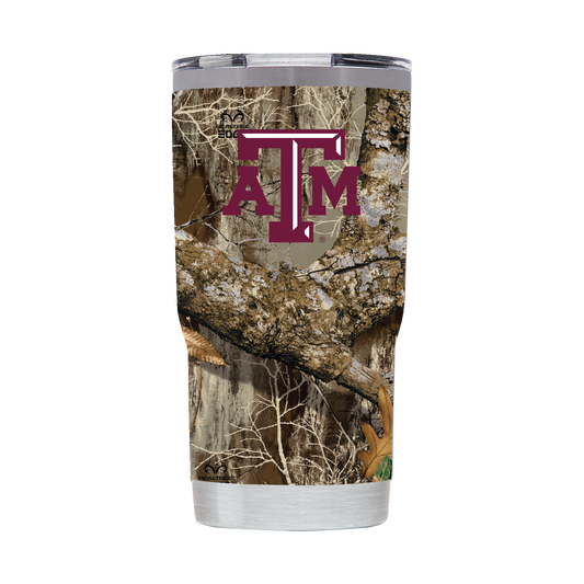 Texas A&M 20oz Realtree Camo Tumbler