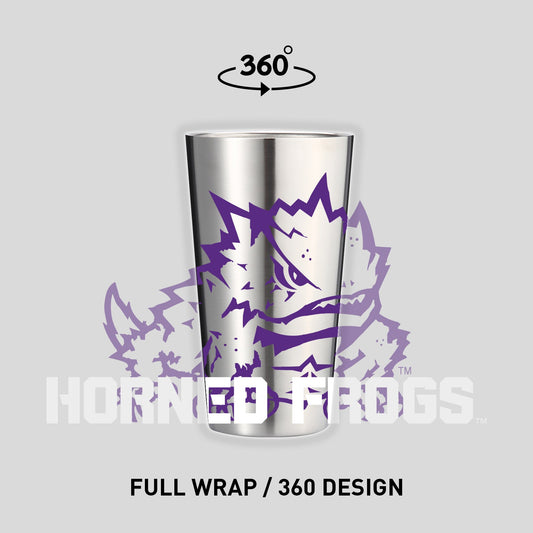 TCU 16oz Stainless Pint