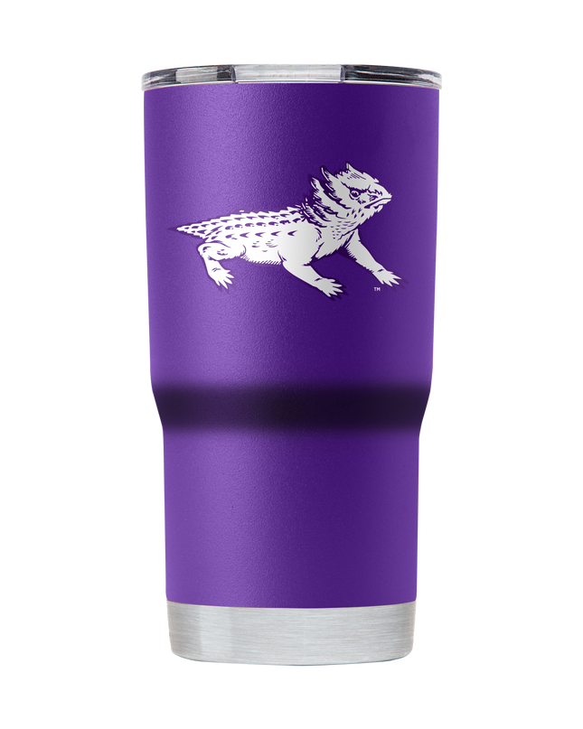 TCU College Vault 20oz Purple Tumbler