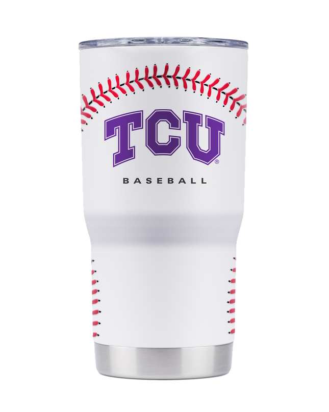 TCU 20oz Baseball Tumbler