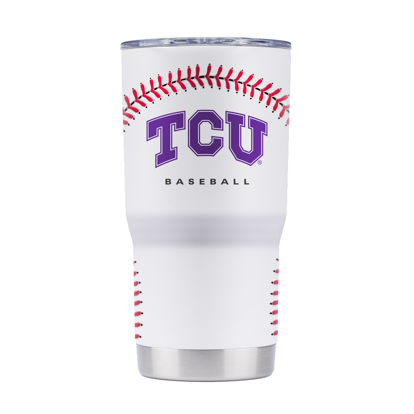TCU 20oz Baseball Tumbler