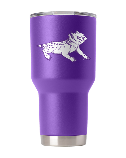TCU College Vault 30oz Purple Tumbler