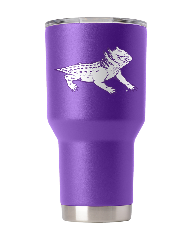 TCU College Vault 30oz Purple Tumbler