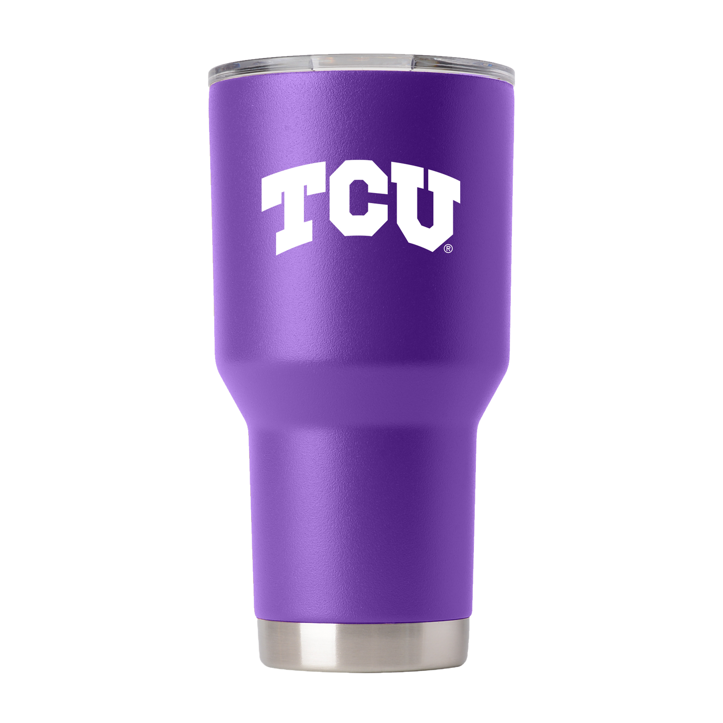 TCU 30oz Purple Tumbler