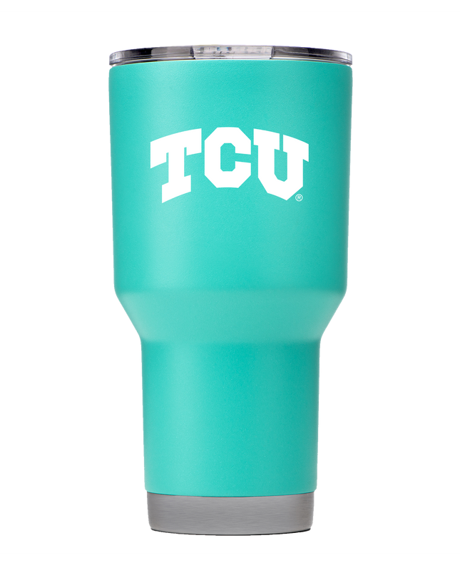 TCU 30oz Teal Tumbler