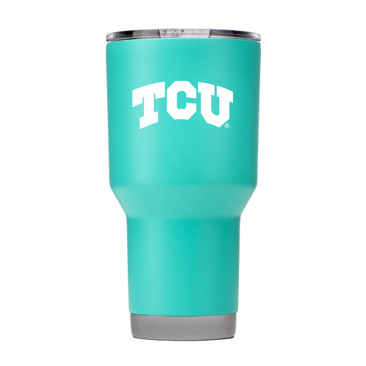 TCU 30oz Teal Tumbler
