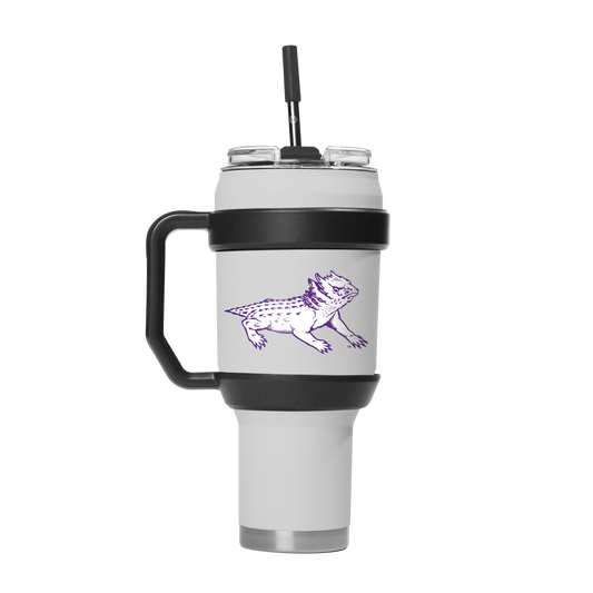 TCU College Vault 40oz Stainless Steel Tumbler