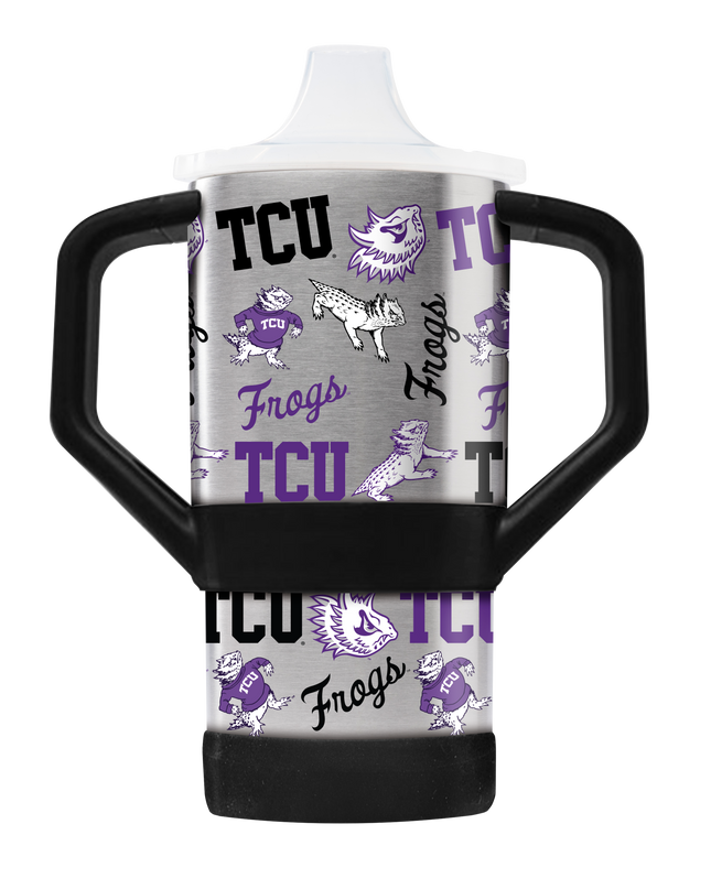 TCU College Vault 8oz Sippy Cup Tumbler