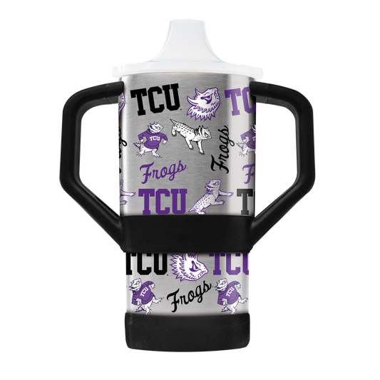 TCU College Vault 8oz Sippy Cup Tumbler