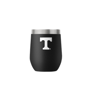 Tennessee 12oz Stemless Black Tumbler