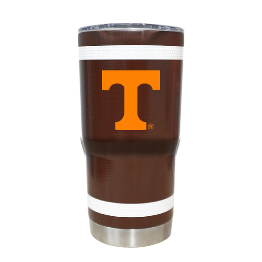Tennessee 20oz Football Textured Tumbler