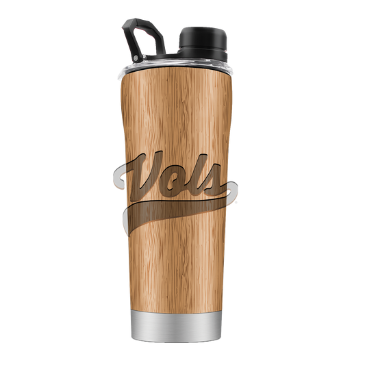 Tennessee Baseball  Bat Stainless Steel Shaker