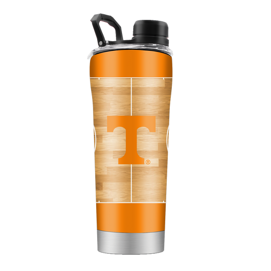Tennessee Basketball Court Stainless Steel Shaker