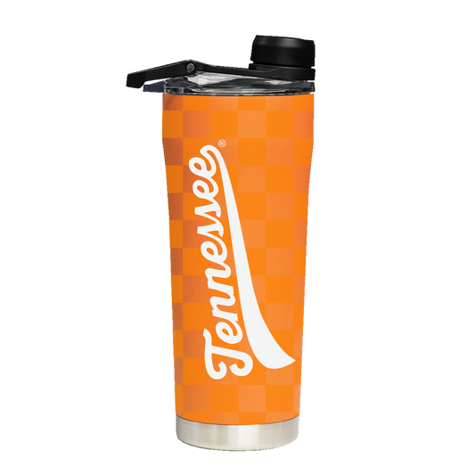 Tennessee Checkerboard Stainless Steel Shaker