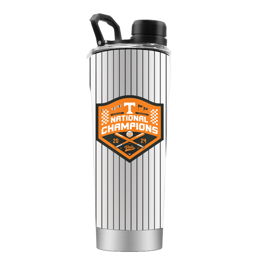 Tennessee Baseball National Champions 2024 Stainless Steel Shaker