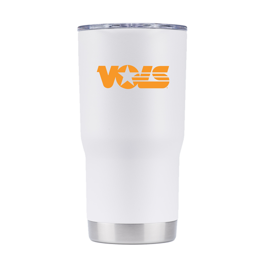 Tennessee Vault Collection 20oz White Tumbler