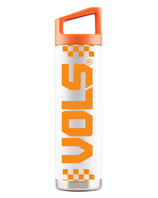 Tennessee 22oz "VOLS" White Bottle
