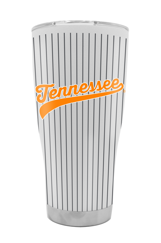 Tennessee 30oz Pinstripe Baseball Tumbler