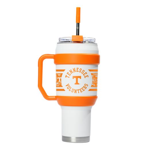Tennessee 40oz Stainless Steel Tumbler - White