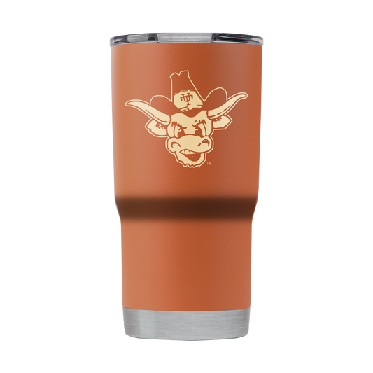 Texas 20oz College Vault "Mascot" Tumbler