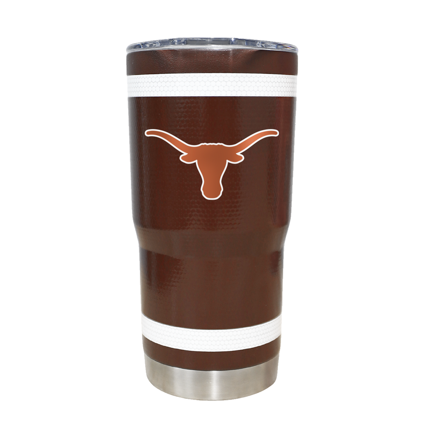 Texas 20oz Football Textured Tumbler