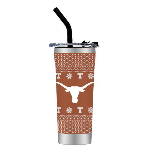 Texas Straw Tumbler - Christmas Collection
