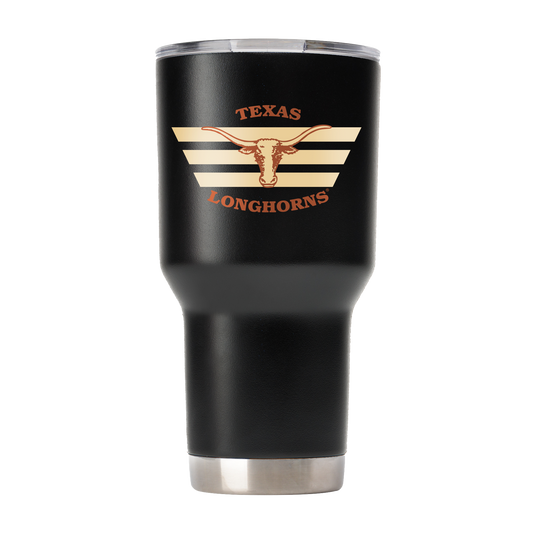 Texas 30oz College Vault Black Tumbler