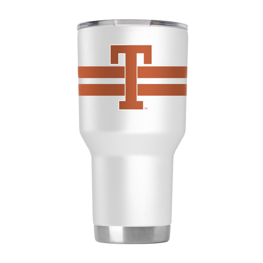 Texas 30oz College Vault White Tumbler