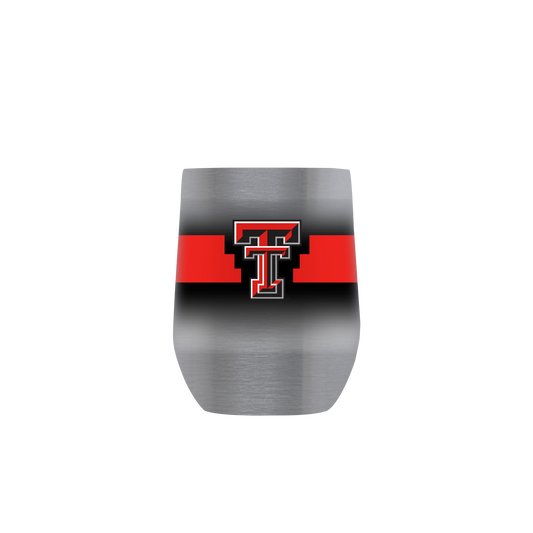 Texas Tech 12oz Stemless Stainless Steel Tumbler