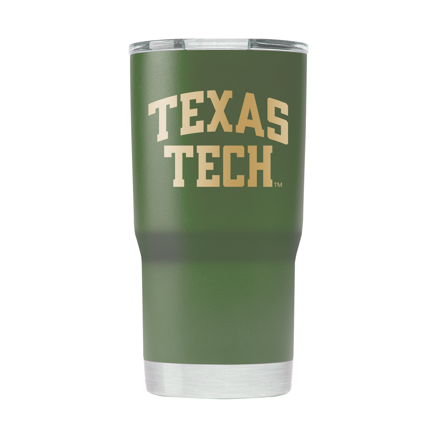 Texas Tech 20oz Red Raiders Olive Green Tumbler - American Flag