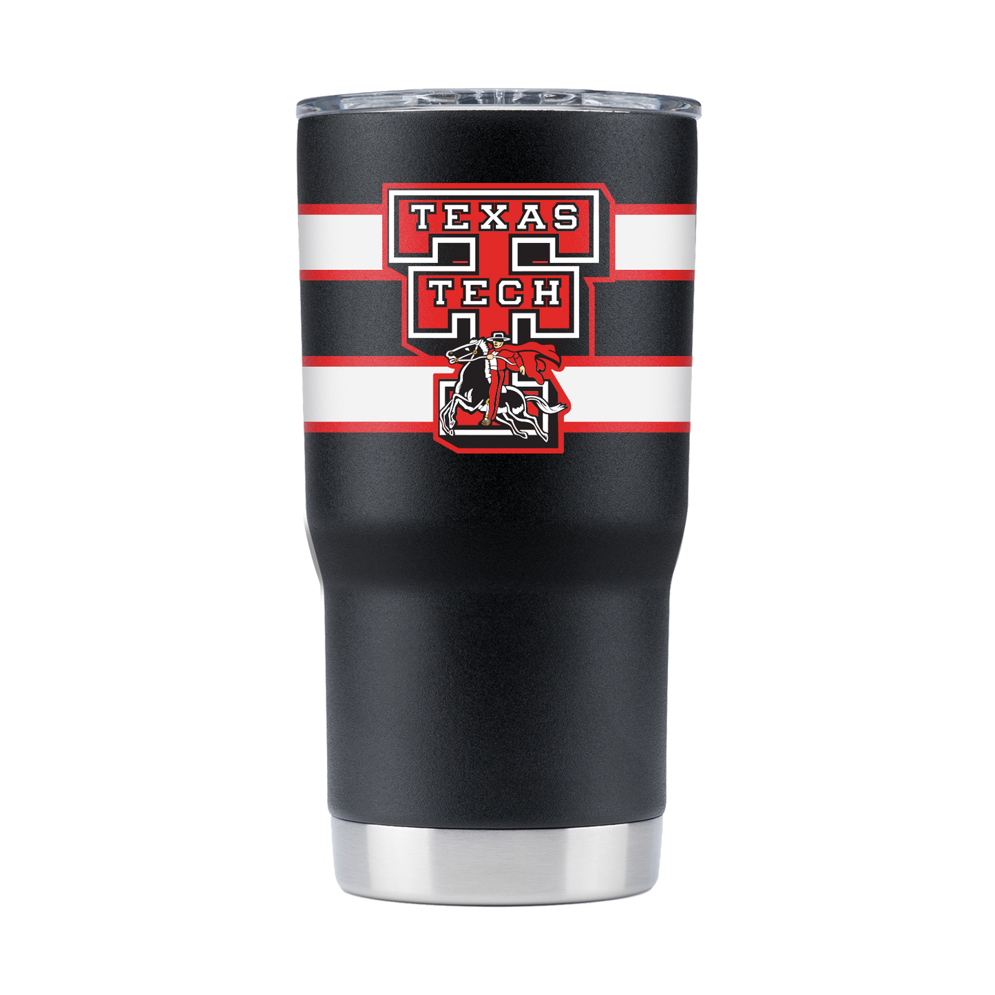 Texas Tech College Vault 20oz Black Tumbler
