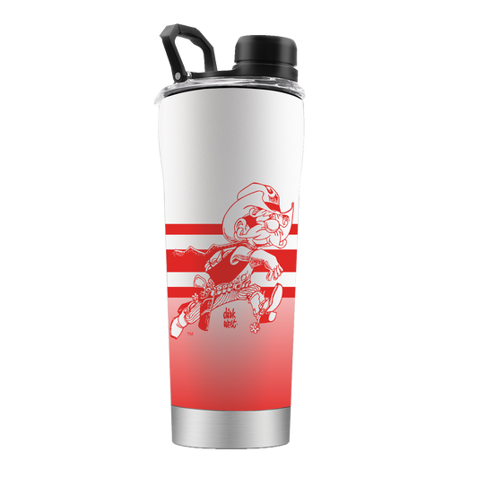 Texas Tech College Vault Stainless Steel Shaker