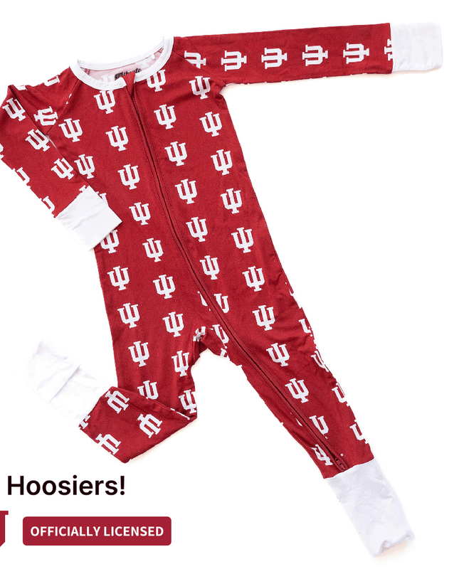 Indiana Hoosiers One-Piece Tailgate Tikes